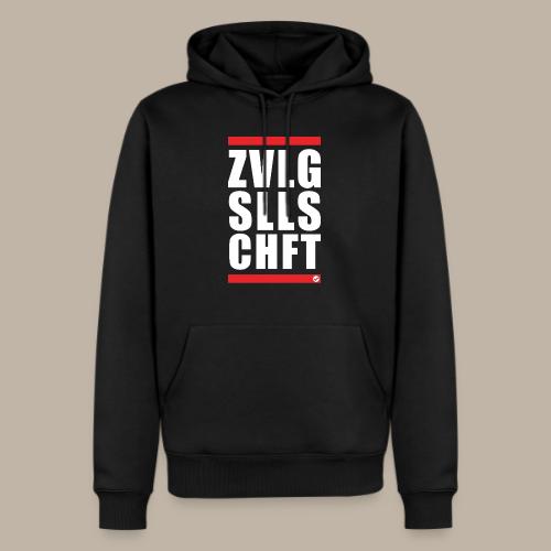 zvlgsllschftweiss-maenner-premium-bio-hoodie